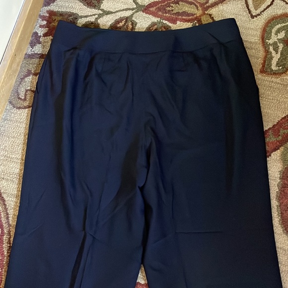 Vtg TALBOTS Size 16W Italian Wool Quality Stretch Dress Career Black Lined NWOT - Picture 5 of 14